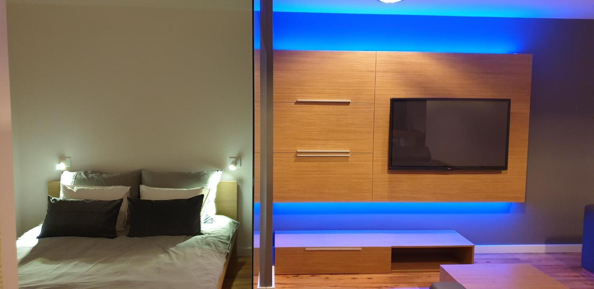Lupoapartments Kosynierow Klimatyzacja Dostep Na Kod Lodz  Room photo